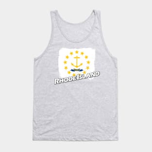 Rhode Island flag Tank Top